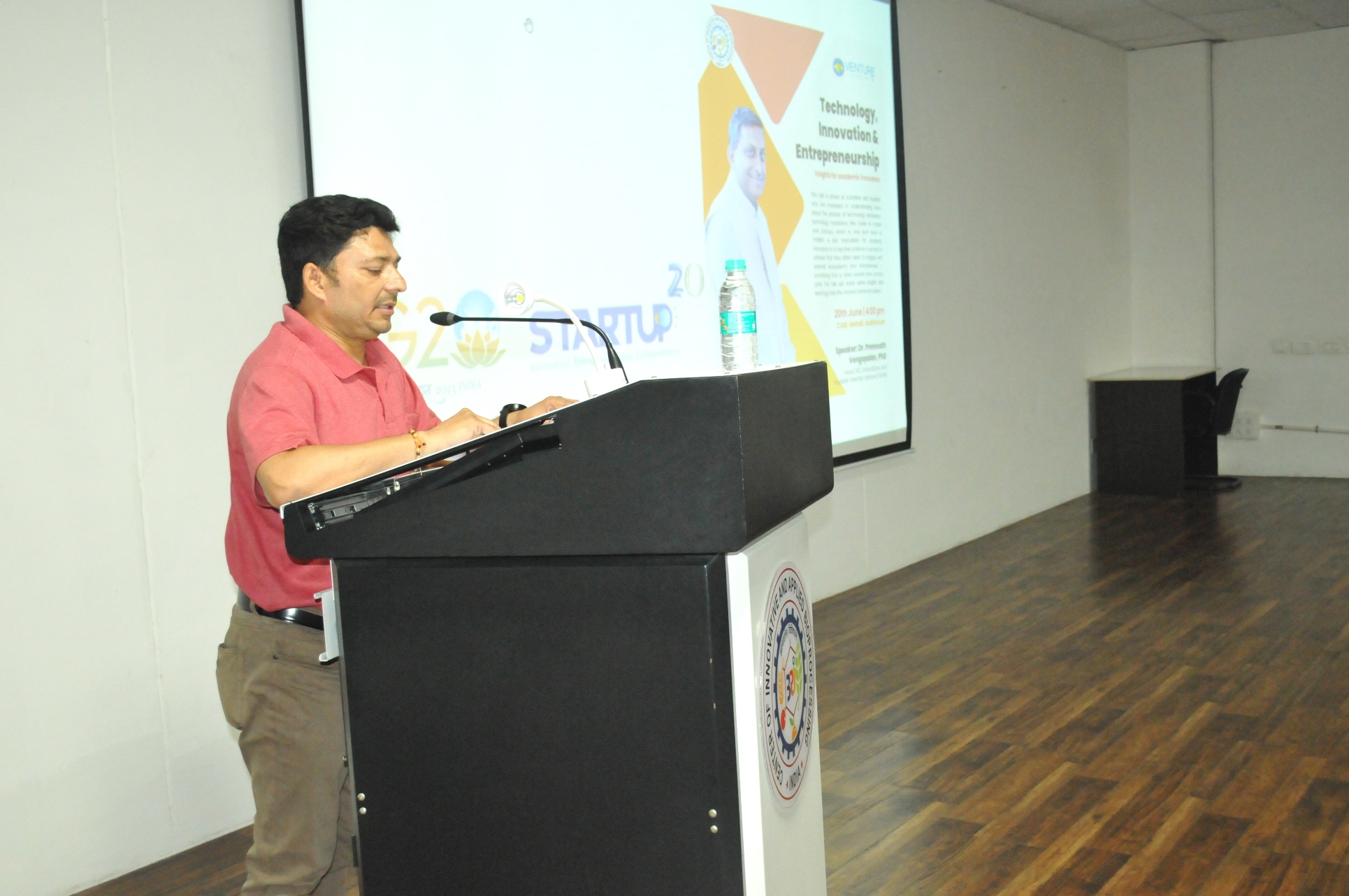 Invited talk by Dr. Premnath Venugopalan