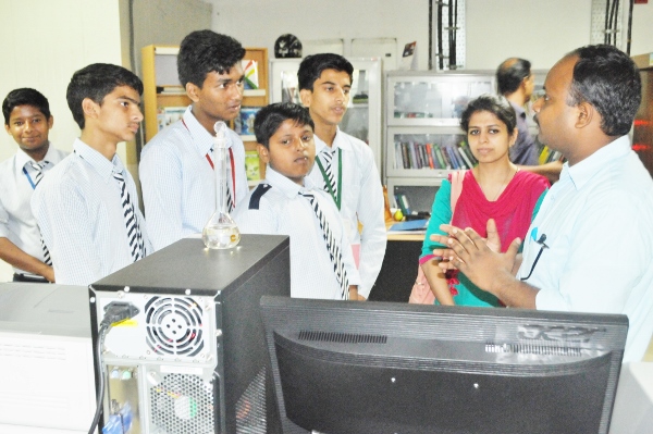 Visit by Students of JNV, Mohali to CIAB Laboratory & Interim Facility 