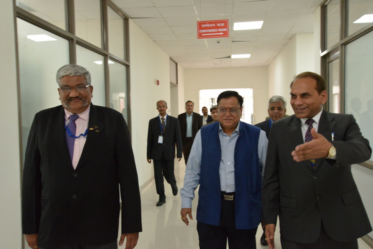Dr. V.K. Saraswat, Member, Niti Aayog(Govt. of India) visited CIAB during SEEC-2017